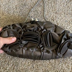 Grey cocktail purse
